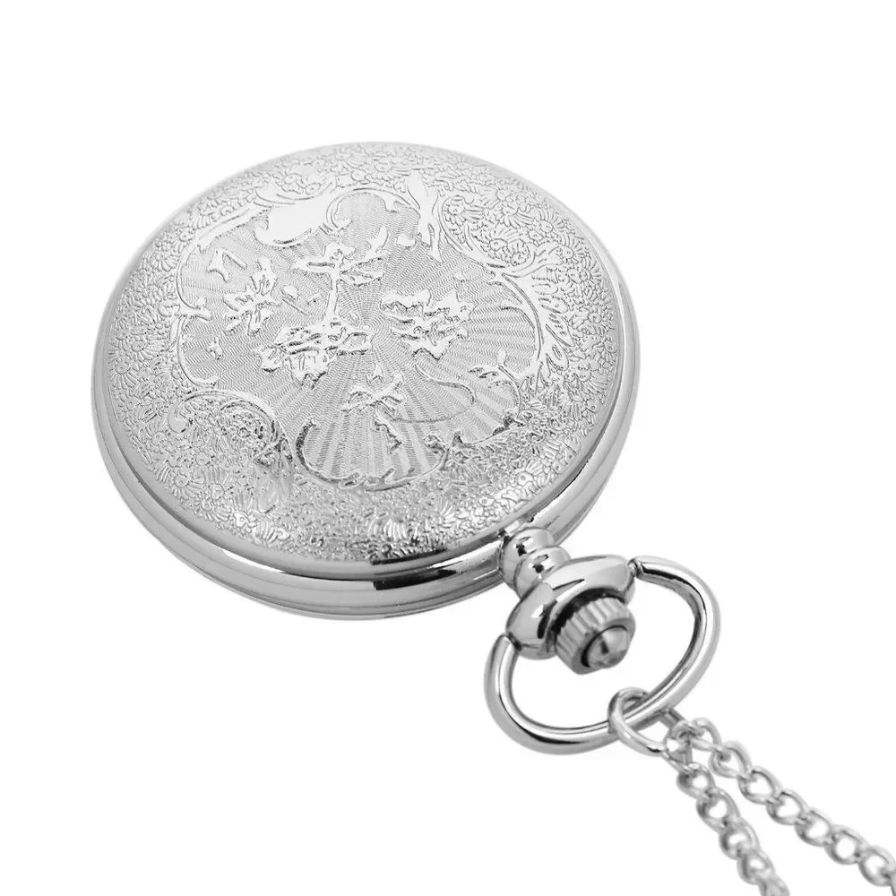 STRADA Statue of Liberty Pattern Pocket Watch Women's 31